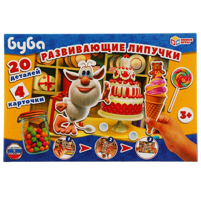 Bouba. Mettez les lèvres dans le coffre. Умные игры в кор.20шт