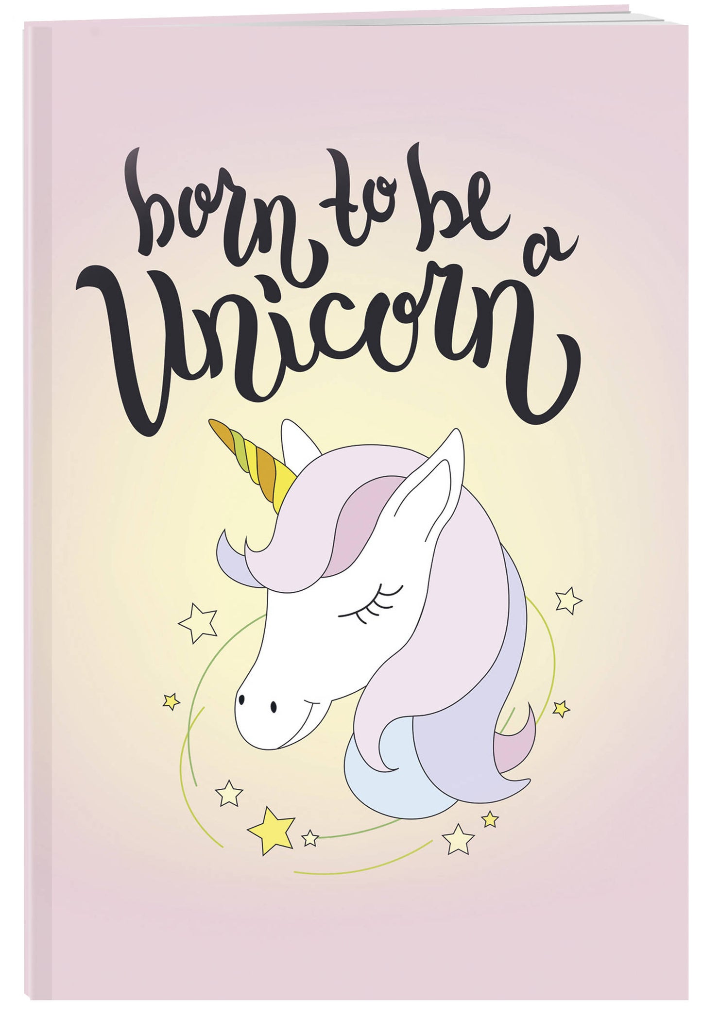 Тетрадь общая. Born to be a unicorn (А5, 48 л., мягкая обложка)