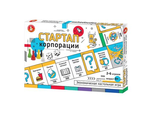 Игра настольная экономическая "Стартап" Корпорации