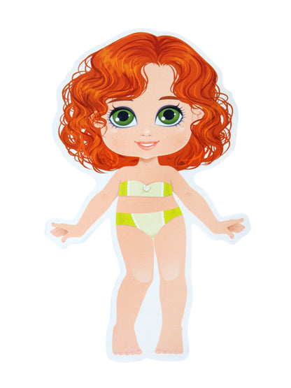 Игра магнитная "Одевашки. Анюта". Серия Магнитные истории (европодвес)