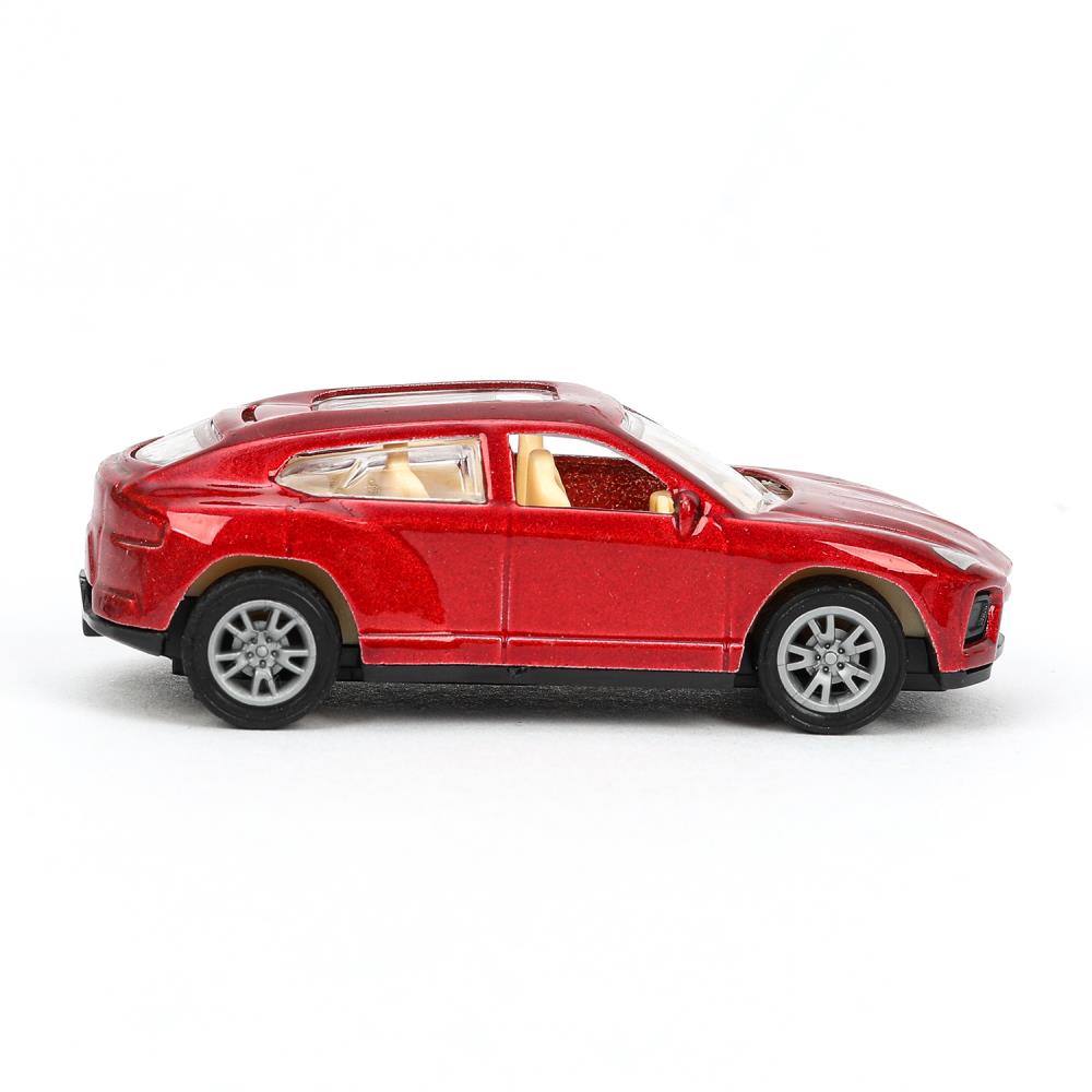 Машина металл lamborghini urus, размер 7,5 см, инерция, блистер - в кор.2*288шт