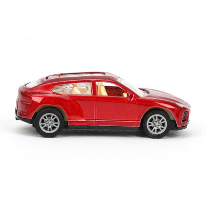 Машина металл lamborghini urus, размер 7,5 см, инерция, блистер - в кор.2*288шт
