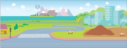Малышарики. Игра-panoramique. Transport