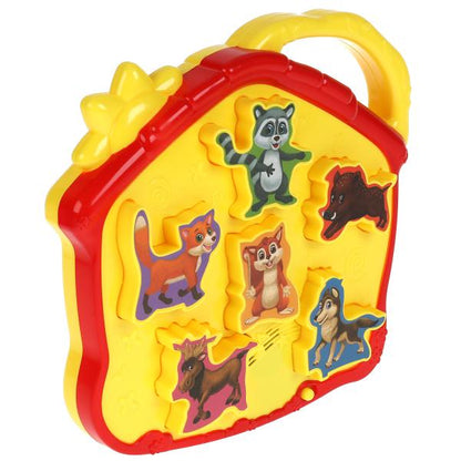 Говорящий домик с лесными животными Степанов В.А. 35 стихов,песен,звуков.кор.бат. Умка в кор.36шт