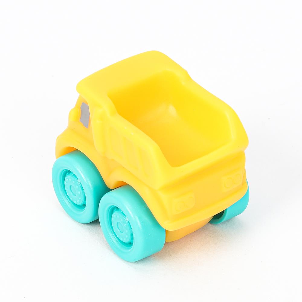 Игрушка для ванны машинка желтая в пак, КАПИТОШКА в кор.360шт