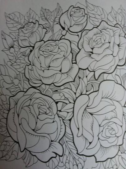 Flowers­2. Творческая раскраска великолепных цветов