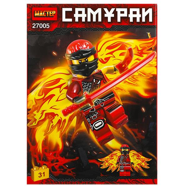 27005-CY Конструктор красный самурай, 31 jours. МАСТЕР в кор.240шт