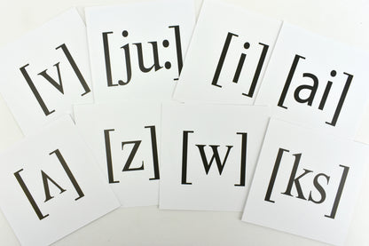L'alphabet anglais est transcrit, cifry et maté. Знаки. Complexe Учебно-игровой (33 parties)