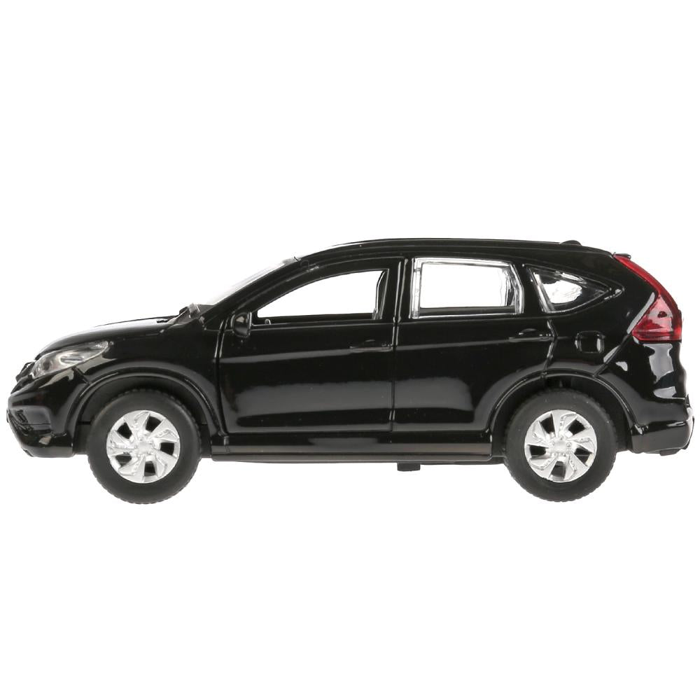 CR-V-BK 272458 Машина металл HONDA CR-V длина 12 см, двери, багаж, инерц, черный, кор. Технопарк в к