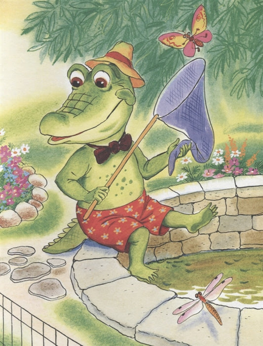 Crocodile Géna et son fils