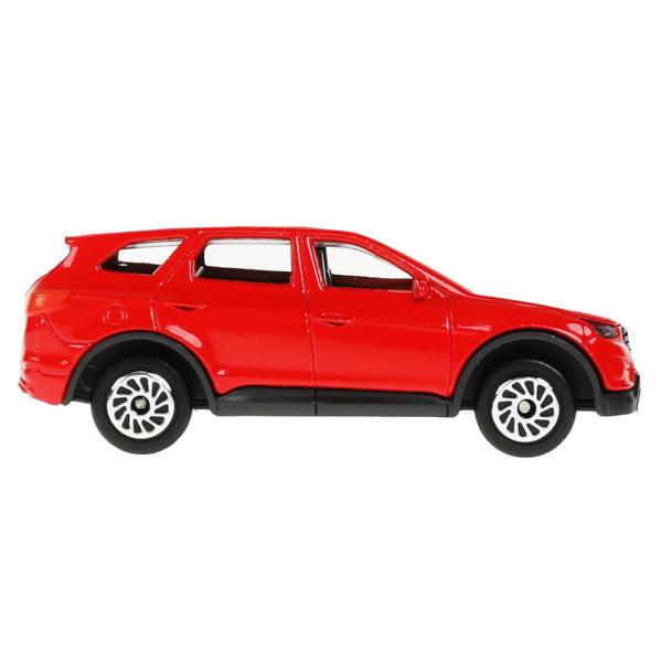 Machine à crossover en métal, taille 7,5 cm, dans un assortiment, cor., dissp. Technopark уп-36шт в кор.2*4уп