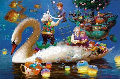 Пазл деревянный Время сказок, 333 дет