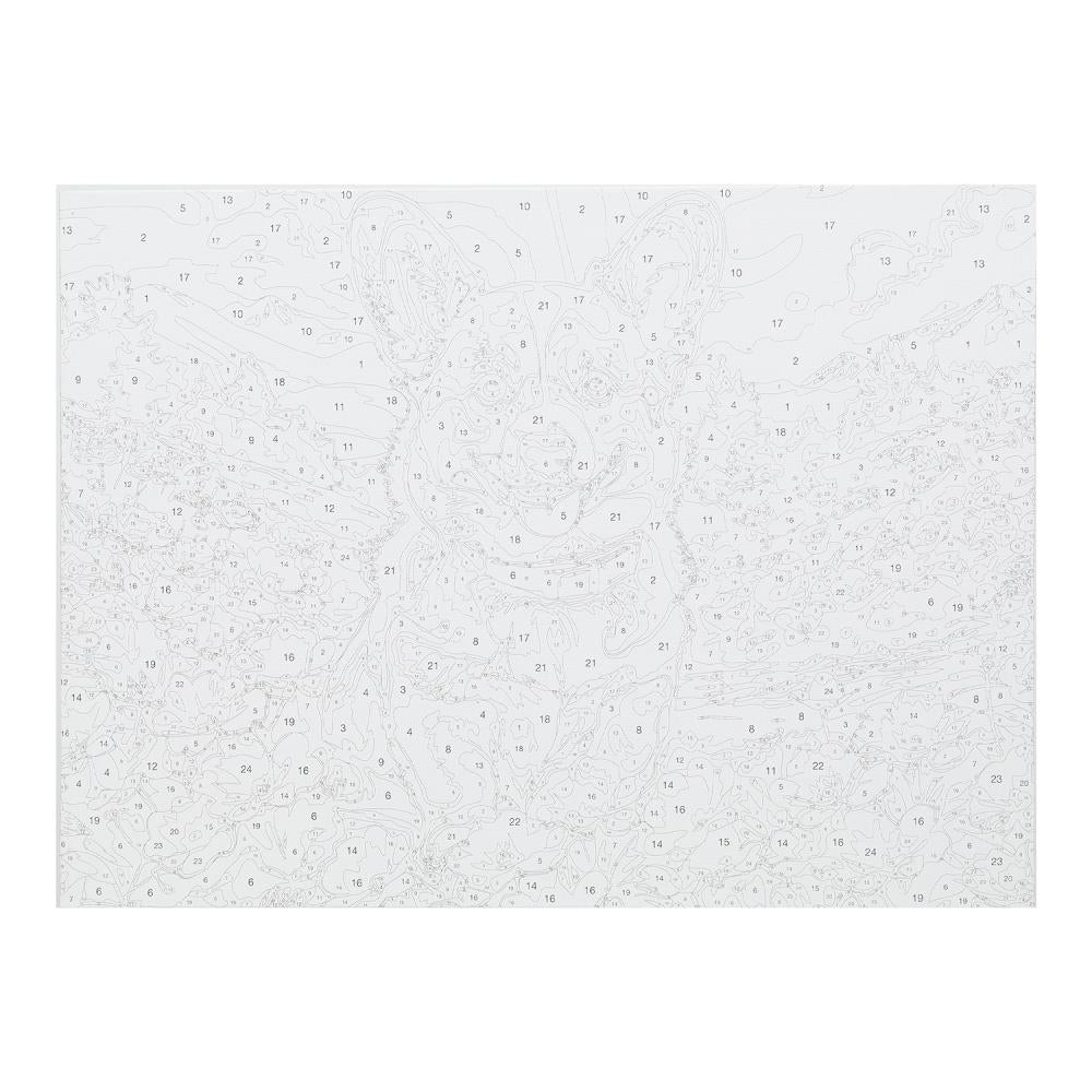 Étui pour numéro de carte 30*40 cm pour corgies en velours de mer ATS en cor.24