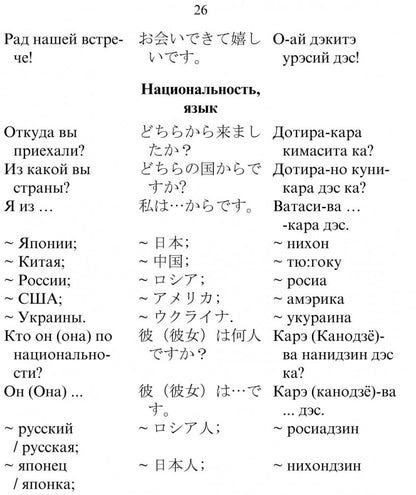 Русско-японский разговорник (карм. форм). Икэда Идзуми, Чекаев А. И.