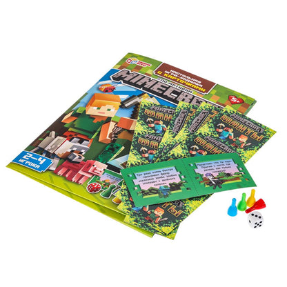 Pour motiver Minecraft. Il y a beaucoup de jeux dans les blisters avec des cartes. Умные игры в кор50шт