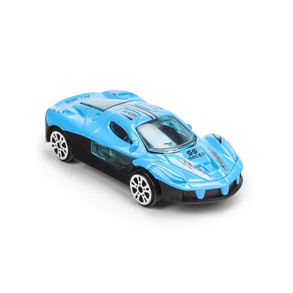 Machine en métal ROAD RACING pour SUISSE 7 cm, 3 pièces, dans un assortiment, cor. Parc technologique dans le cor.2*96шт