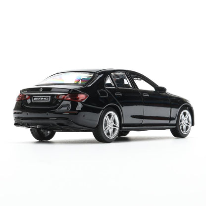 Машина металл MERCEDES-BENZ classe e amg 12см, дв,баг,ин,черный, кор. Parc technologique dans le cor.2*36шт