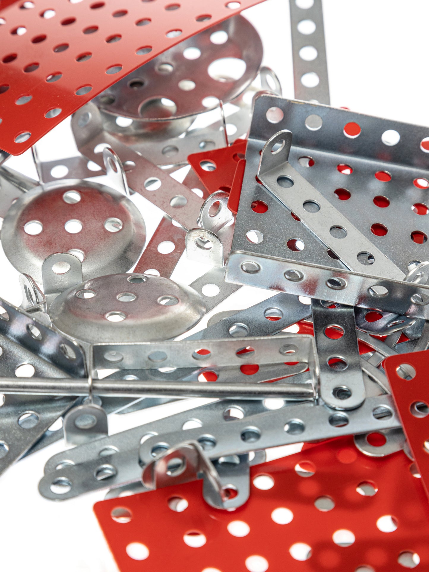 Конструктор металлический "Грузовик и трактор" 345 деталей (Россия)