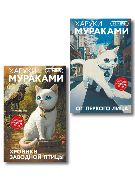Японская мистика Харуки Мураками (набор из 2-х книг: "Хроники Заводной птицы", "От первого лица")