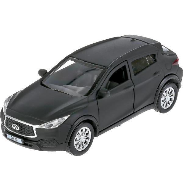 Machine en métal "infiniti qx30 maтовый" 12см, открыв.двери, инерц, noir dans le cor. Parc technologique en cor2*36шт