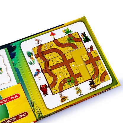 Игра магнитная головоломка "Десятое королевство. Загадки болота"