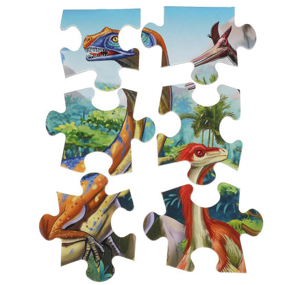 Les dinosaures. Макси-пазлы в коробке. Пазл 35 détails. Умные игры в кор.24шт