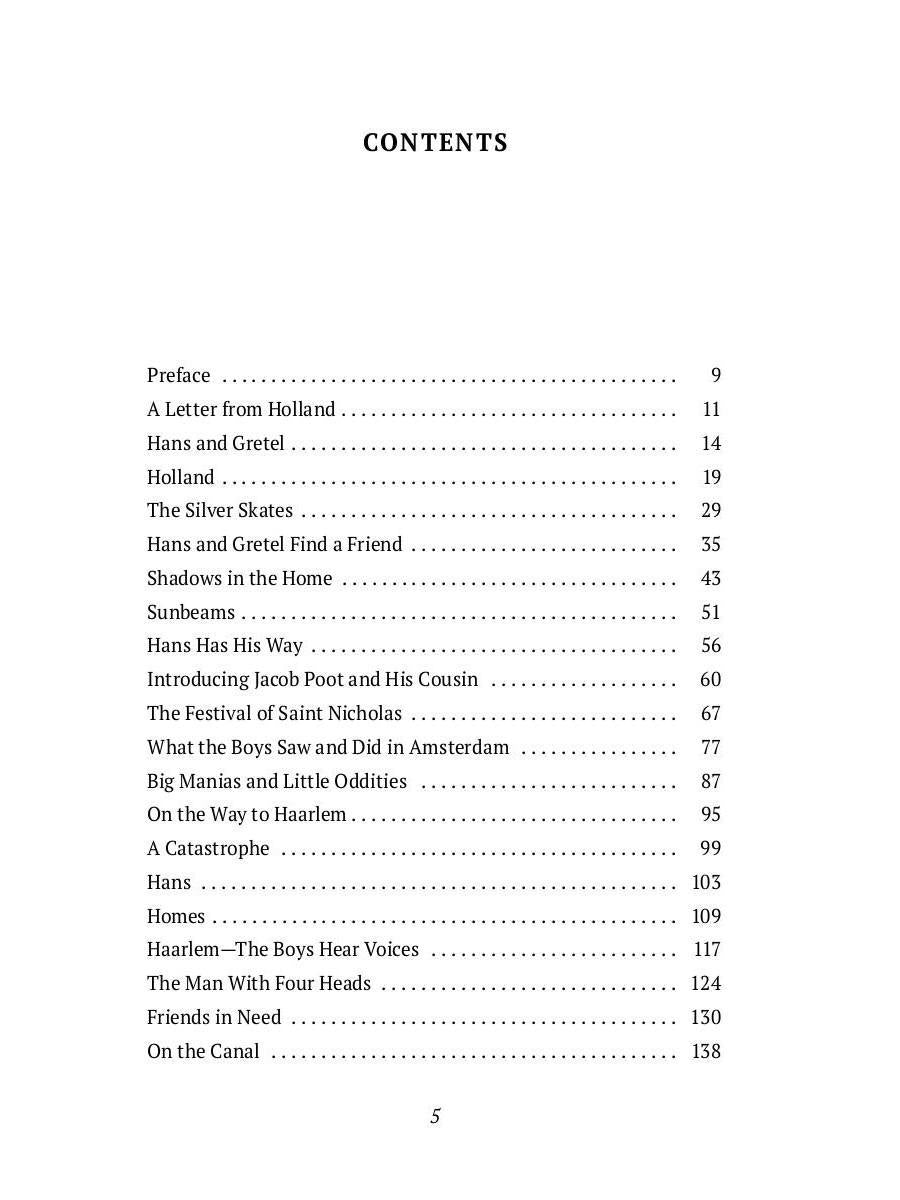 Hans Brinker: Or The Silver Skates