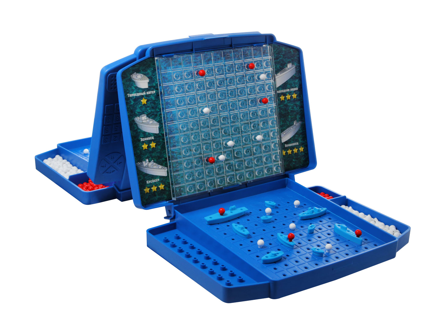 ИГРА НАСТОЛЬНАЯ "МОРСКОЙ БОЙ -1" ЖЕСТКАЯ КОРОБКА в кор 9шт